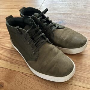 Timberland Men's Olive High-Top Sneakers